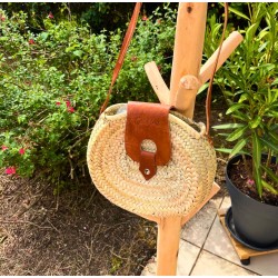PETIT SAC ROND EN PALMIER...