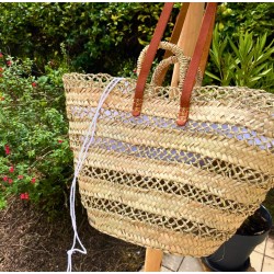 Panier en palmier avec...