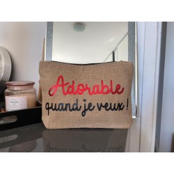 Pochettes - Adorable quand...